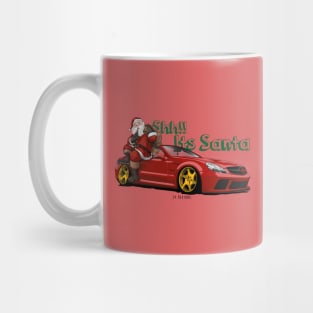 Santa's Sleigh Benz Mug